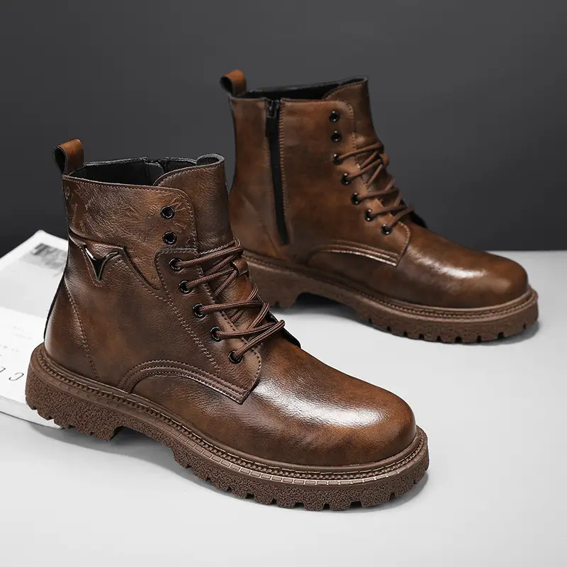 Botines de cuero